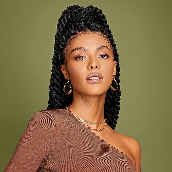 African Pride Olive Miracle Braid Sheen Spray (3 Pack) with tea tree oil and olive oil to protect and moisturize scalp and hair.12oz.