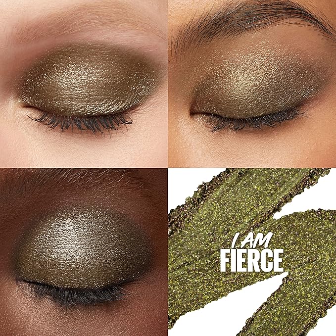 Maybelline Color Tattoo Longwear Multi-Use Eye Shadow Stix, Eye Makeup, I am Fierce (Deep Green Shimmer)